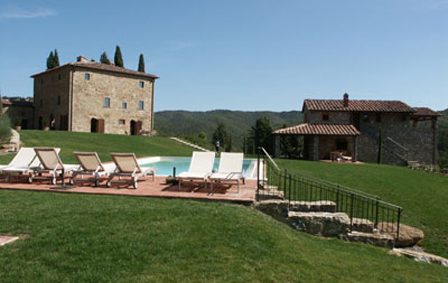 Gaiole Estate villa in Tuscany