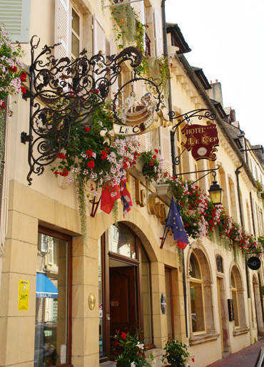 Hotel le Cep in Burgundy