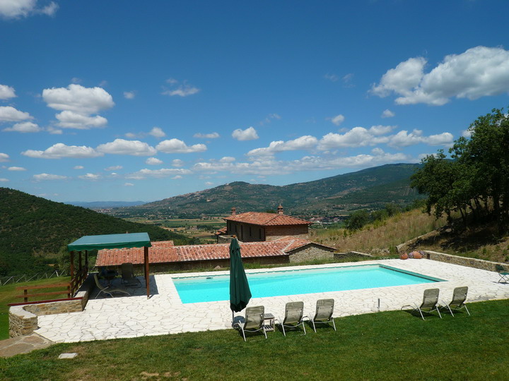 Cortona Vista in Tuscany