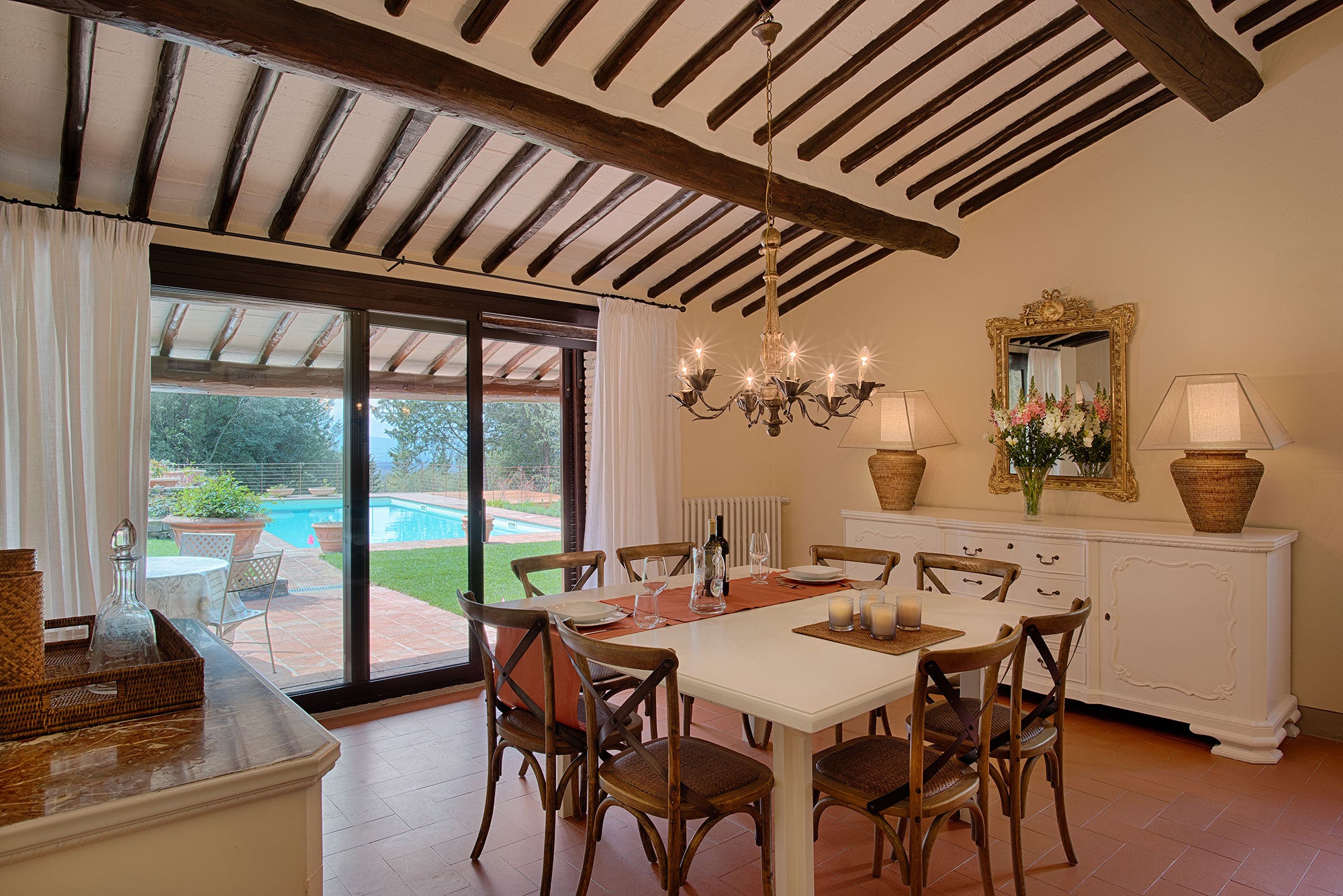 CentoQuarantaSette - Chianti villa - sleeps up to 12 - a/c