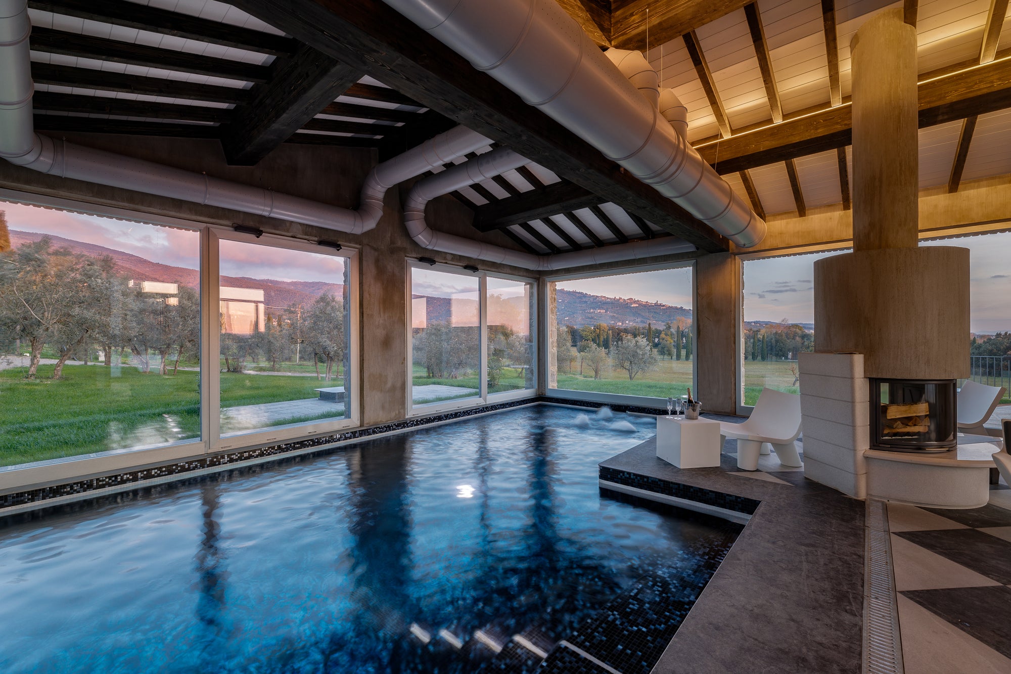 Cortona Vittorio Luxury - Luxury villa with private pool and spa - 10 bedrooms