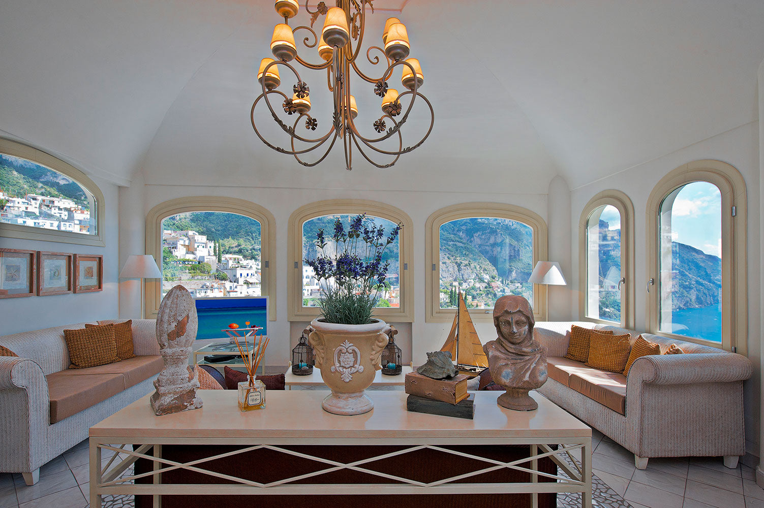 Luxury Positano villa sleeps 12  Villa Voltaire