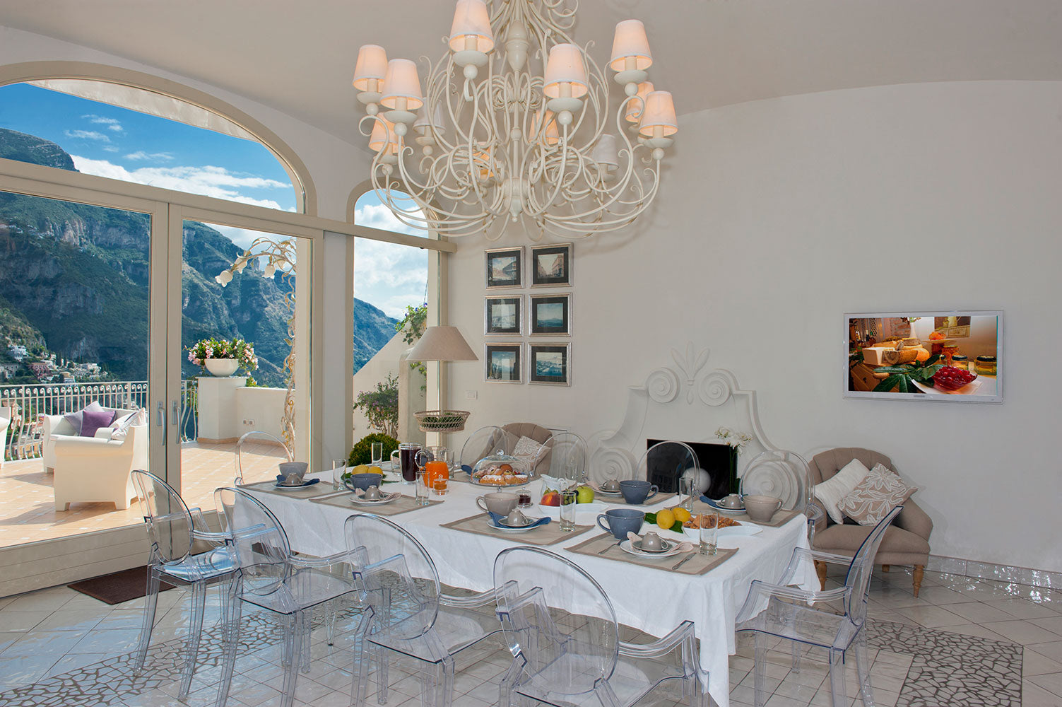 Luxury Positano villa sleeps 12  Villa Voltaire